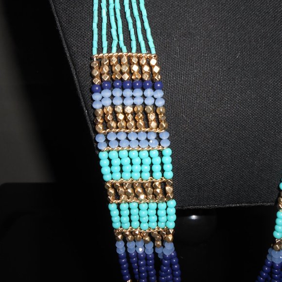 Jade and Jasper Fashion Jewerly Egyptian Goddess Necklace New 11077N - Picture 2 of 5